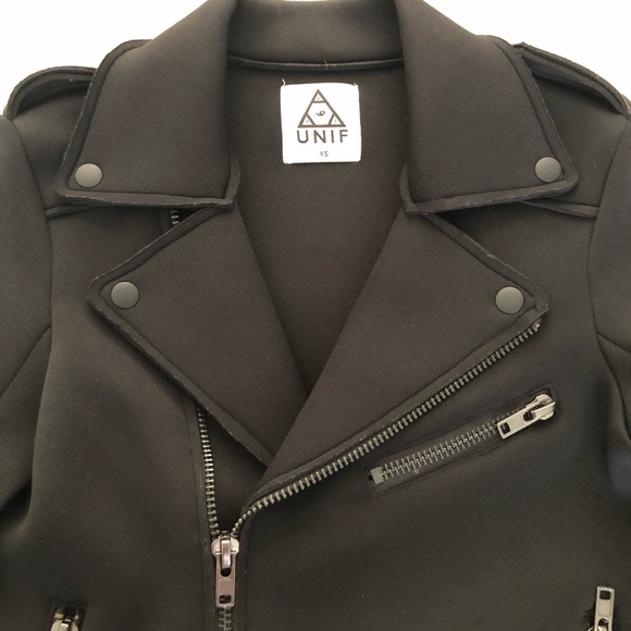 UNIF Soft Neopreme Moto Jacket - Picture 5 of 6